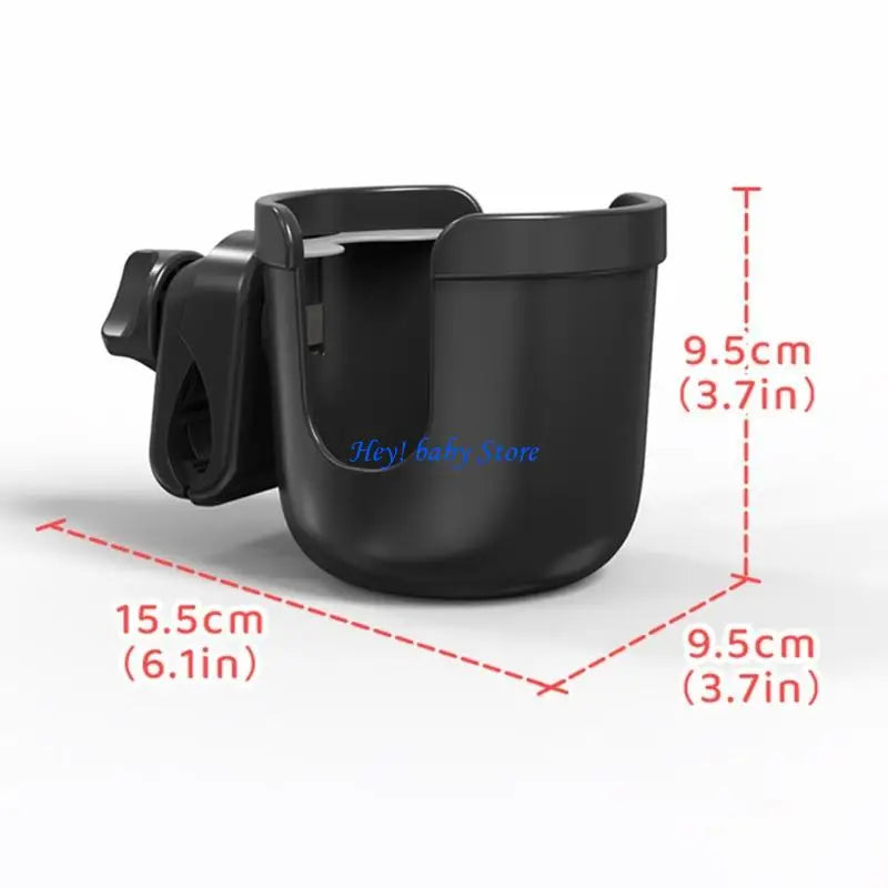 Adjustable Cup Holder for Stroller, Wheelchair & Bike
