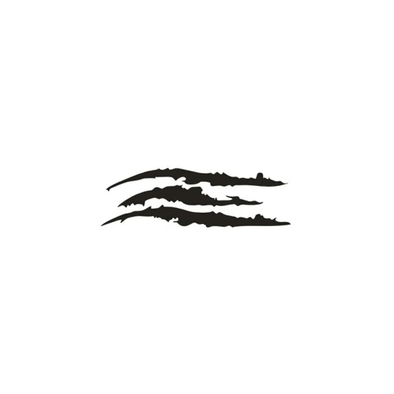Car Sticker Reflective Monster Claw Scratch Stripe Marks Headlight Decal Auto Exterior Waterproof Vinyl Decal Car Accessories Peaceful Pleasures Health and Wellness Black-2
