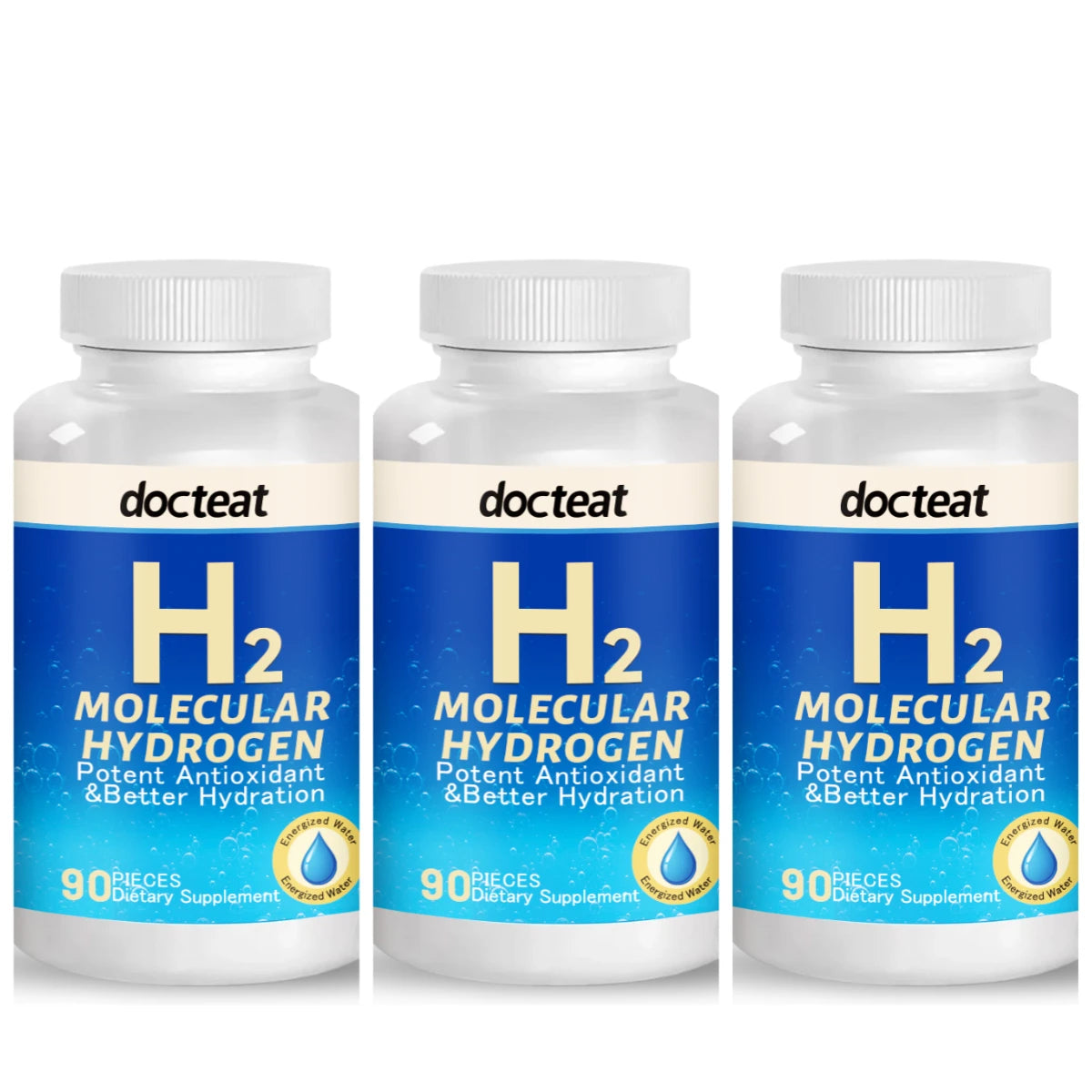 Docteat Hydrogen Water Tablets | Daily Hydration Support