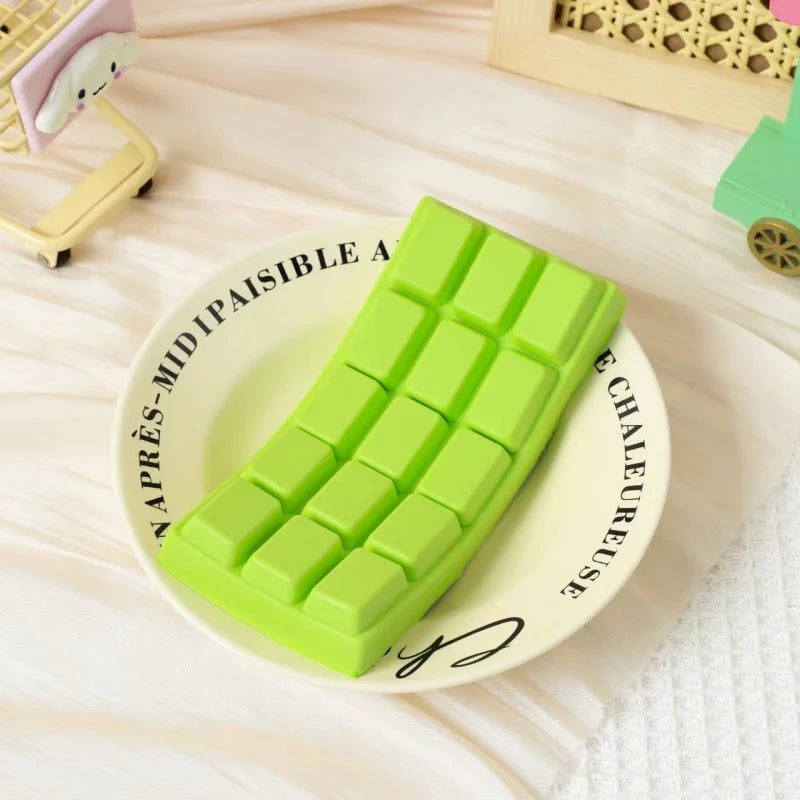 Chocolate Squeeze Toy – Slow Rebound PU Fidget Desk Ornament