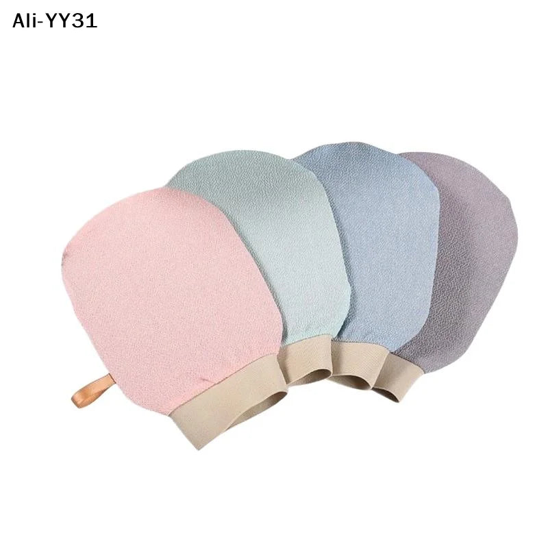 Exfoliating Bath Gloves | Microfiber Scrub Gloves 4-Pack