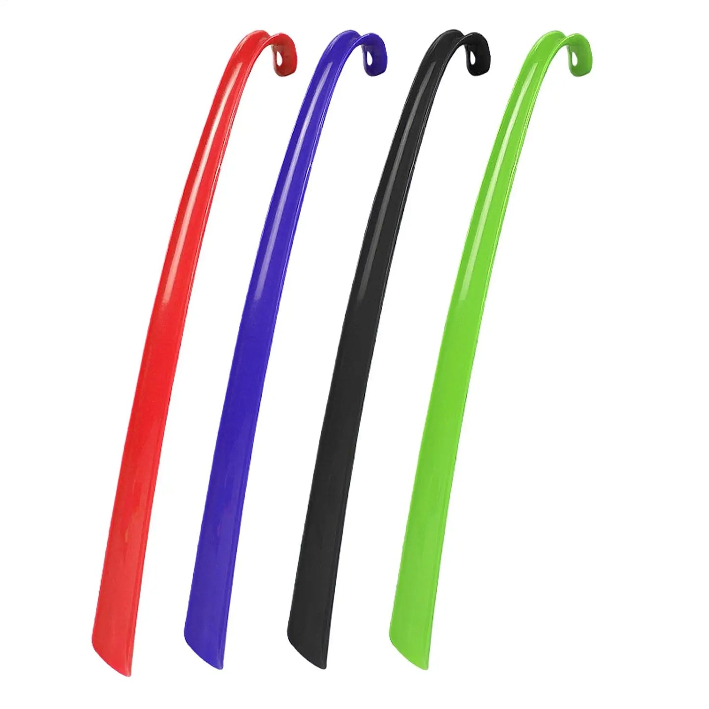 Long Handle Shoe Horn 16.7" – ABS Plastic Shoe Helper for All