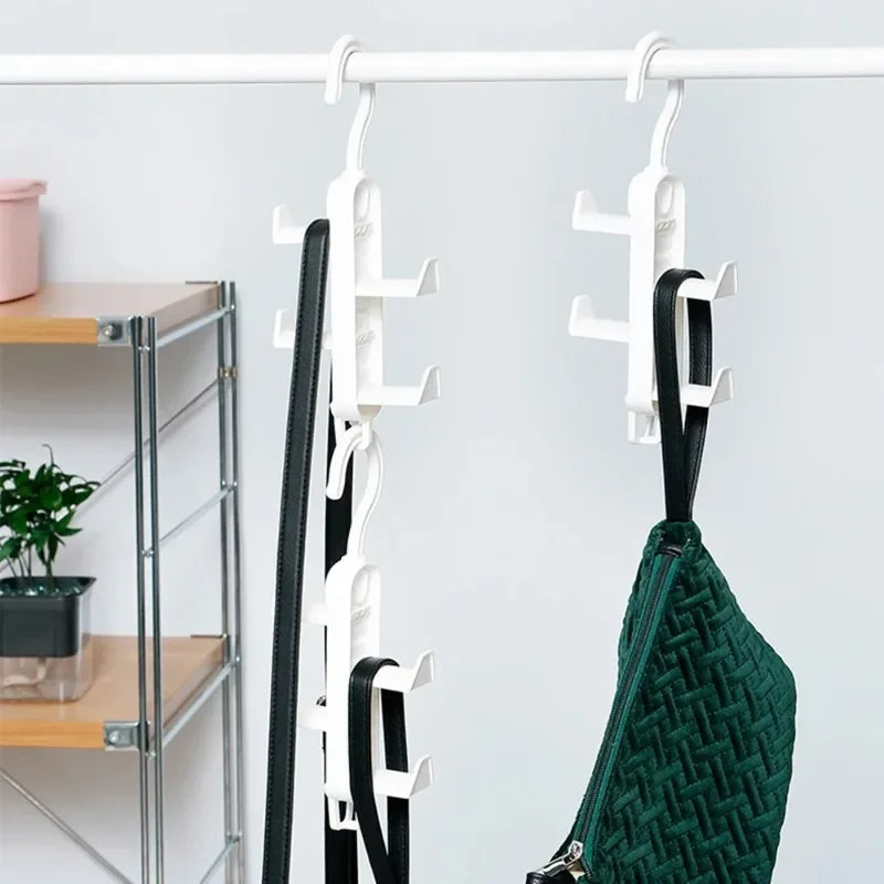 No-Drill Door Hook Rack – Multi-Row Hanging Organizer