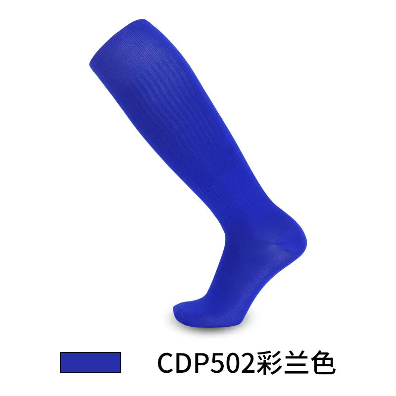 Solid Thin High Training Soccer Socks Men's Long Socks Children's Knee Socks Peaceful Pleasures Health and Wellness football socks 8 foot leghth18-23.5