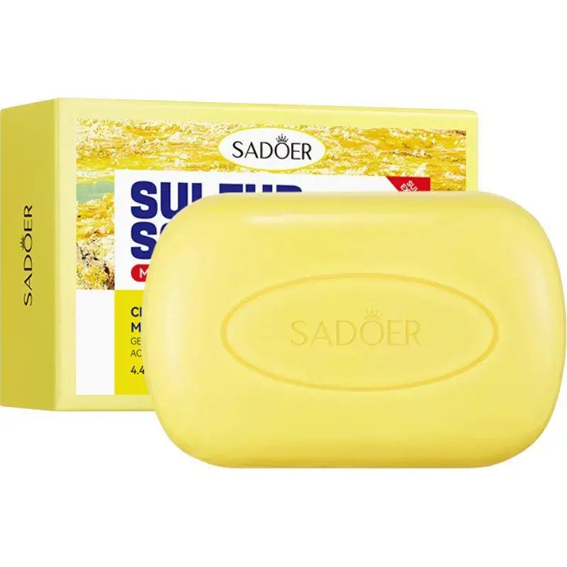 SADOER Sulfur Facial & Body Soap – Oil Control & Clear Skin