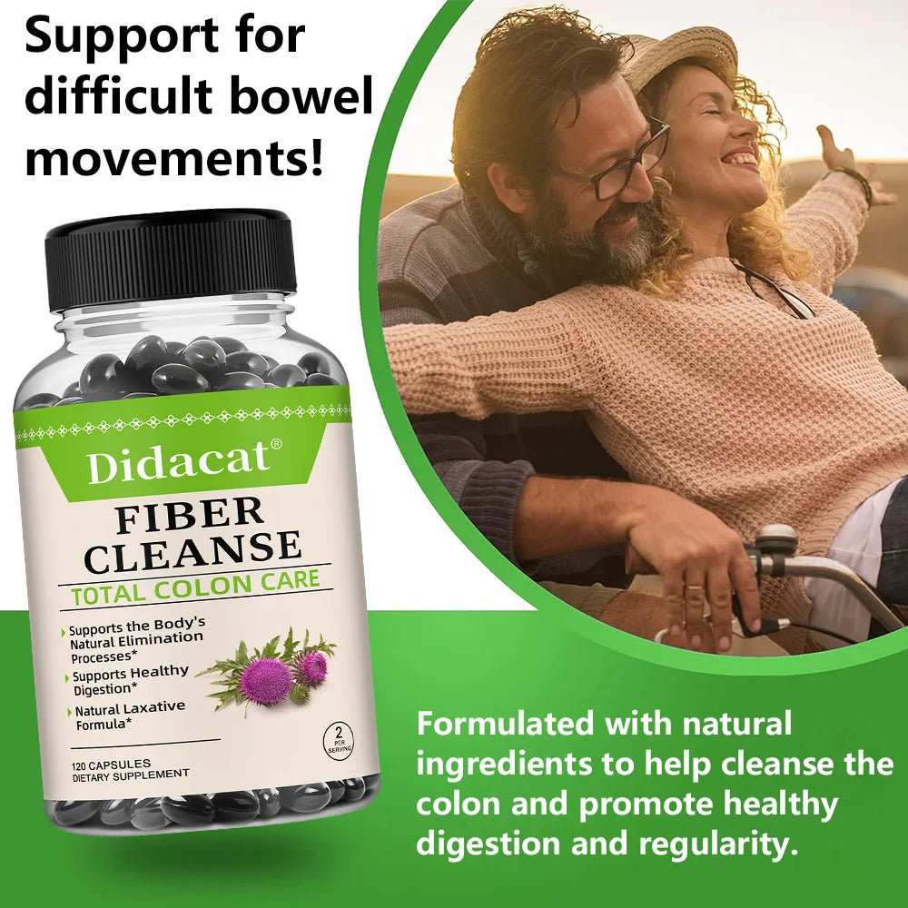 Psyllium Husk Fiber Capsules | Digestive & Gut Health Support