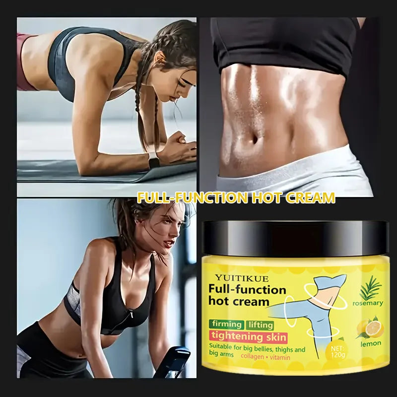 YUITIKUE Hot Sculpting Firming Cream 120g – Belly, Thighs & Arms Body Sculpting Cream Peaceful Pleasures Health and Wellness