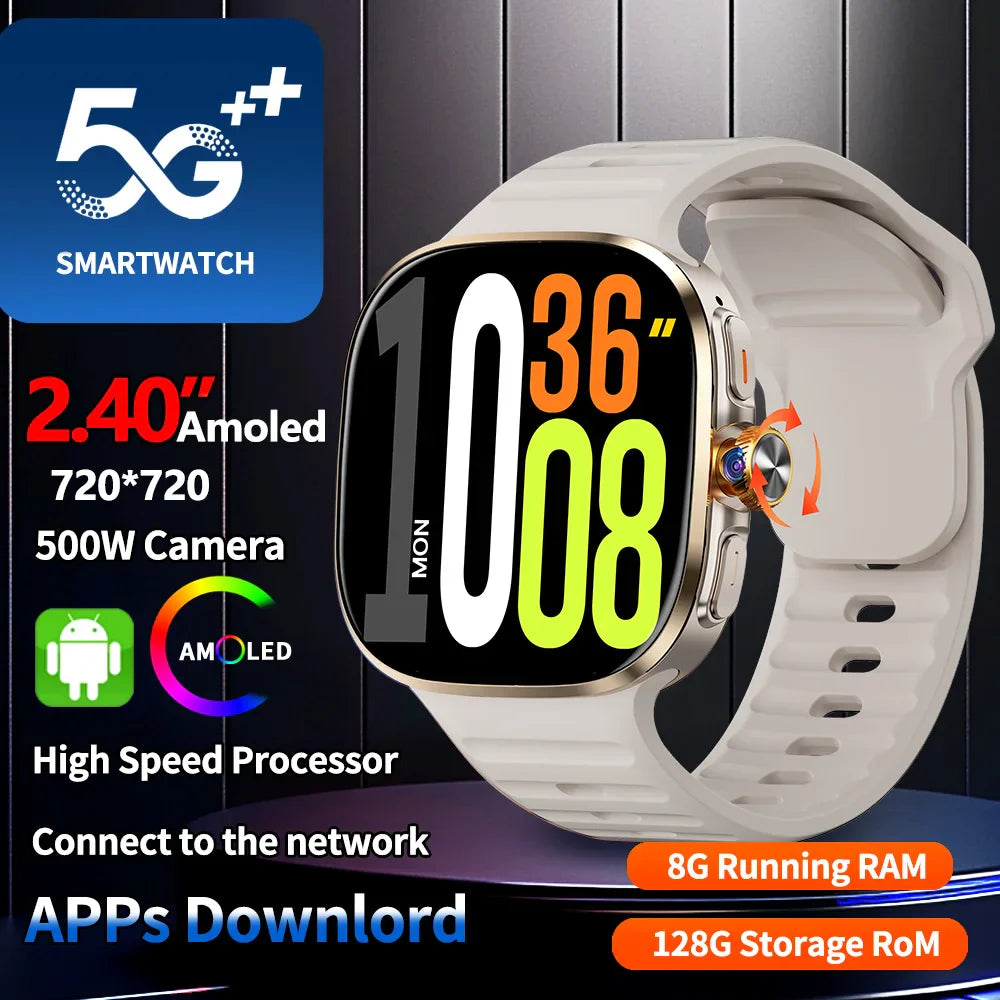 GOLDENSPIKE M99 4G Android Smartwatch 2.4" AMOLED GPS SIM