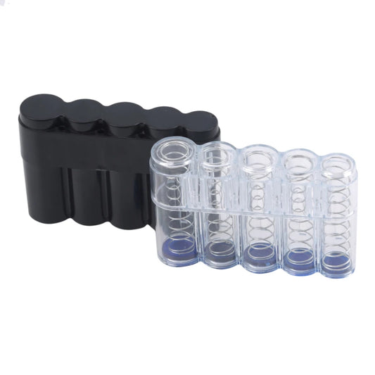 Coin Box Plastics Small Change Euro Multi Layer Stacking High-capacity Convenient Practical and User-friendly Storage Box Peaceful Pleasures Health and Wellness