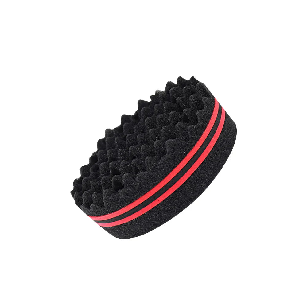 Oval Hair Sponge Twist Curl Brush – Wave & Braid Tool