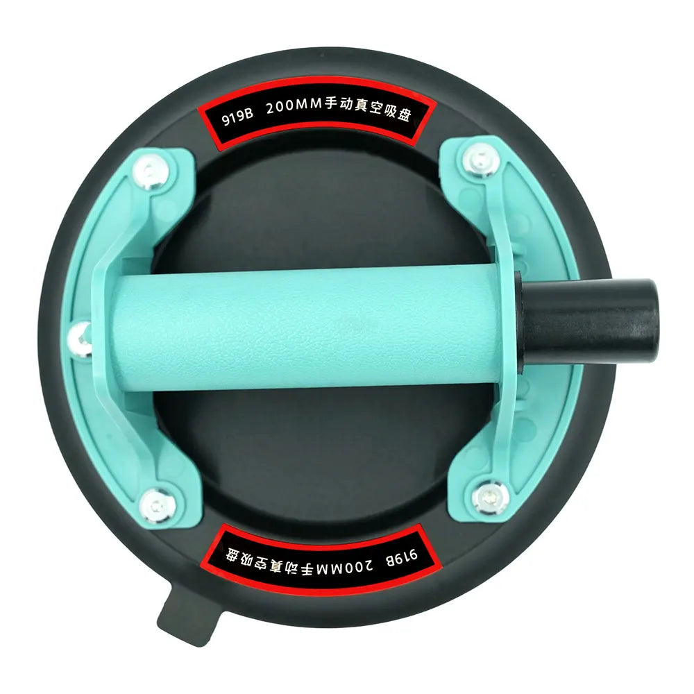 New 2024 Vacuum Suction Cup 200kg Load Capacity Heavy Duty Vacuum Machine for 8 Inch Lifting Adsorption of Tile Glass Peaceful Pleasures Health and Wellness Green 1PC