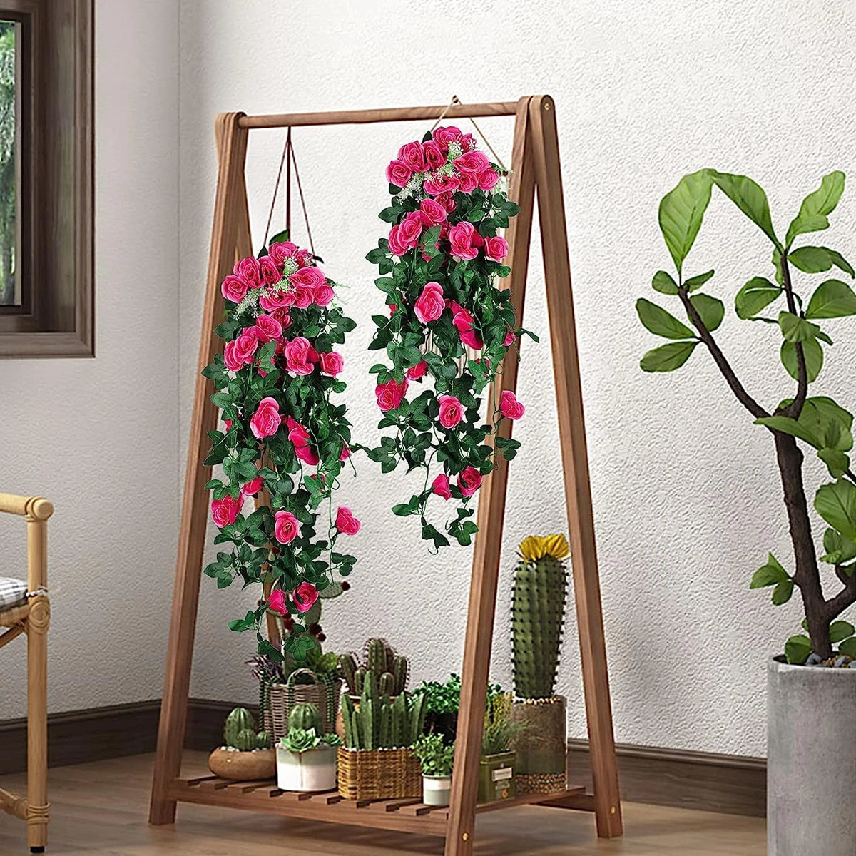 Artificial Rose Vine Garland – Wedding, Home & Garden Décor