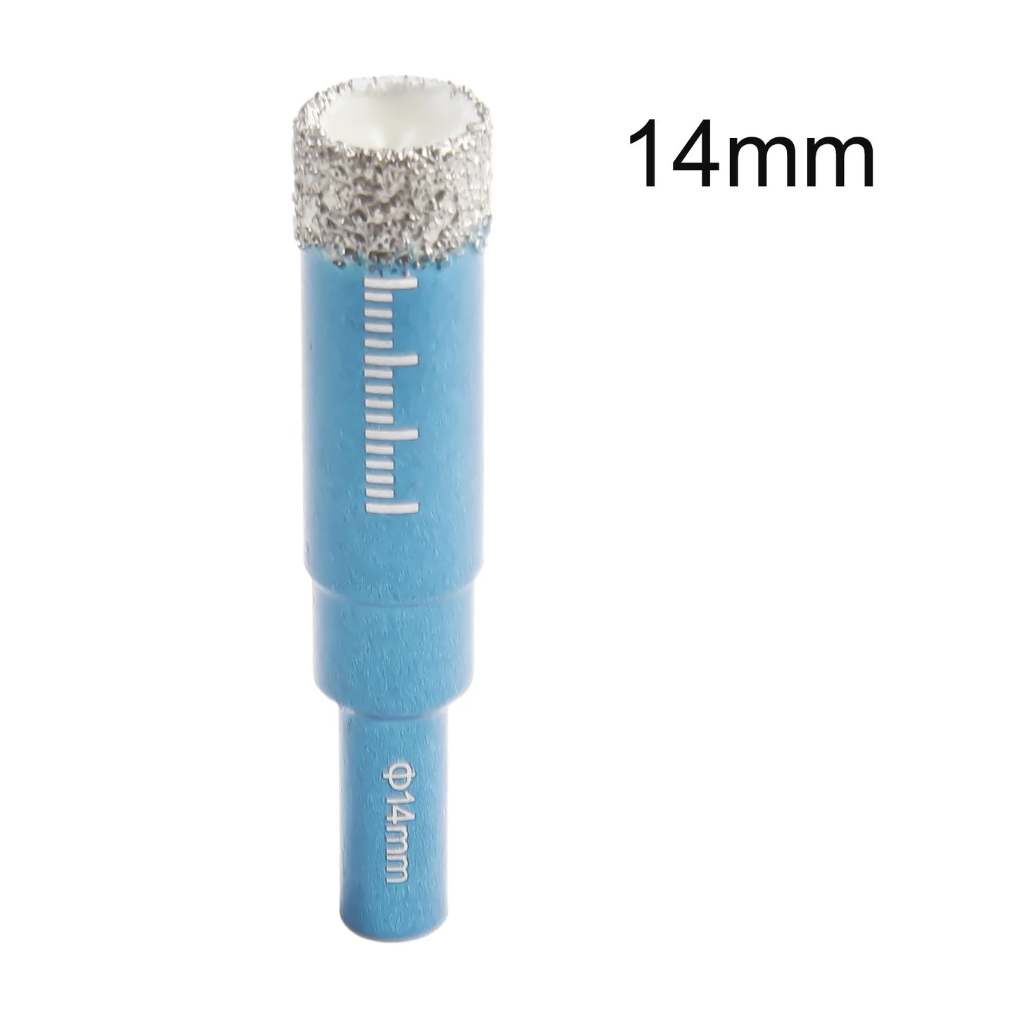 6 8 10 12 14 Coated Core Drill Bit Round Shank Glass Marble Granite