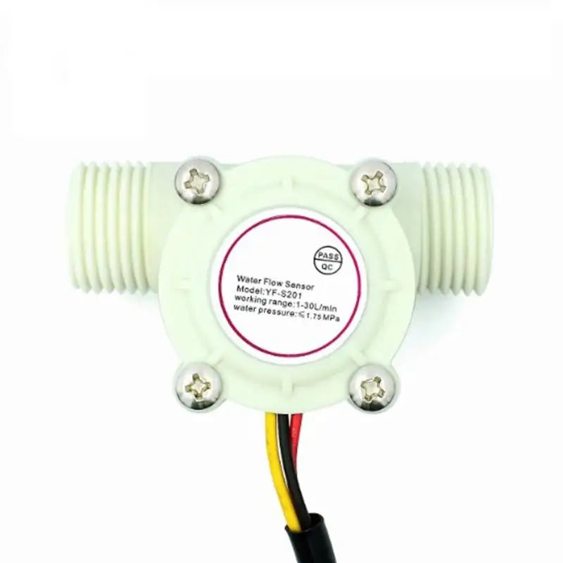 Hall Effect Water Flow Sensor DC 5-18V | 1-30L/min