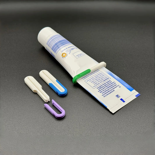 Three-Piece Multifunctional Toothpaste Squeezer Set, Durable Design for Easy Dispensing, Perfect for Daily Use Peaceful Pleasures Health and Wellness