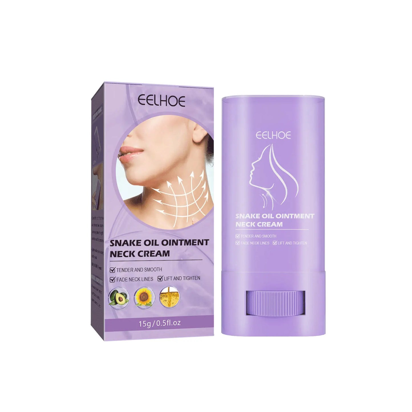 EELHOE Neck Firming & Brightening Cream | Smooth Fine Lines 15g