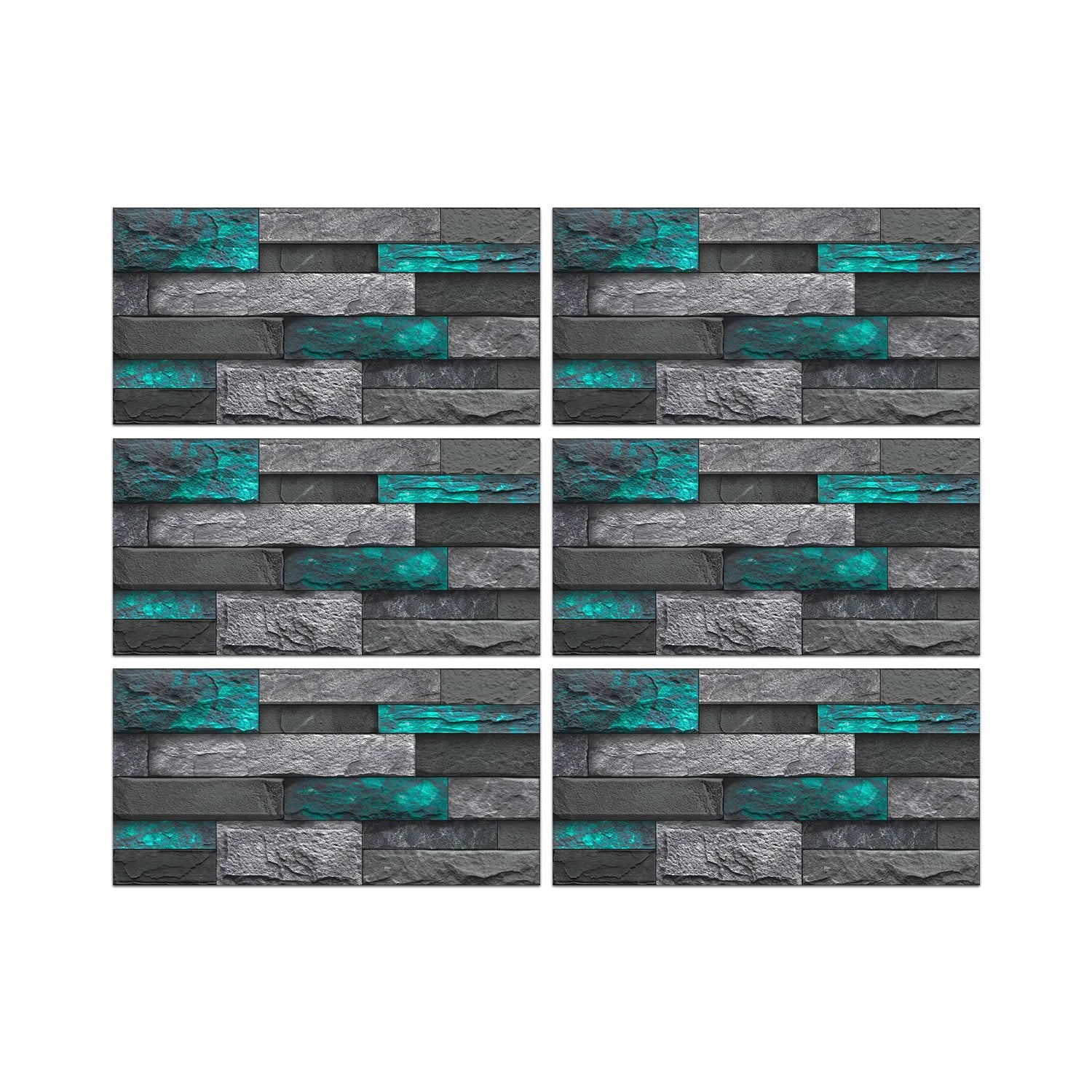 New stone-patterned crystal self-adhesive wall film for kitchen and bathroom, waterproof and moisture-proof wallpaper Peaceful Pleasures Health and Wellness