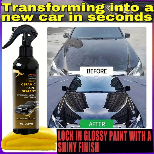 Ceramic Coating Quick Coat Spray – Waterless Wash & Wax Sealant Ceramic Coating Spray Oasis Select