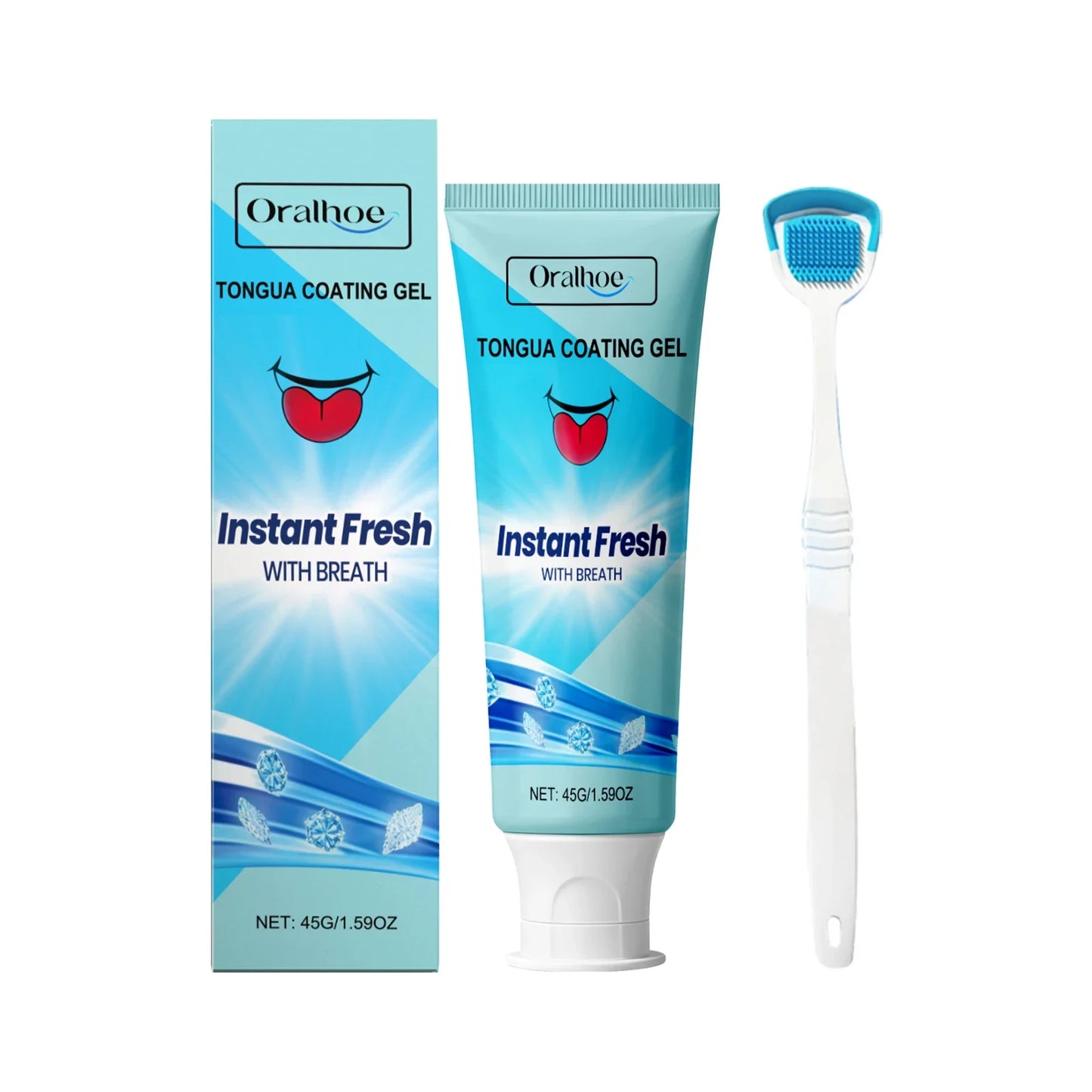 Oralhoe Tongue Cleansing Gel – Fresh Breath & Coating Removal