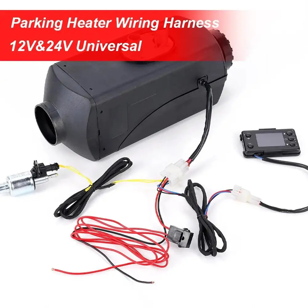 Diesel Parking Heater Wiring Harness 12V 24V | Round & Triangle Heater Wiring Harness Peaceful Pleasures Health and Wellness