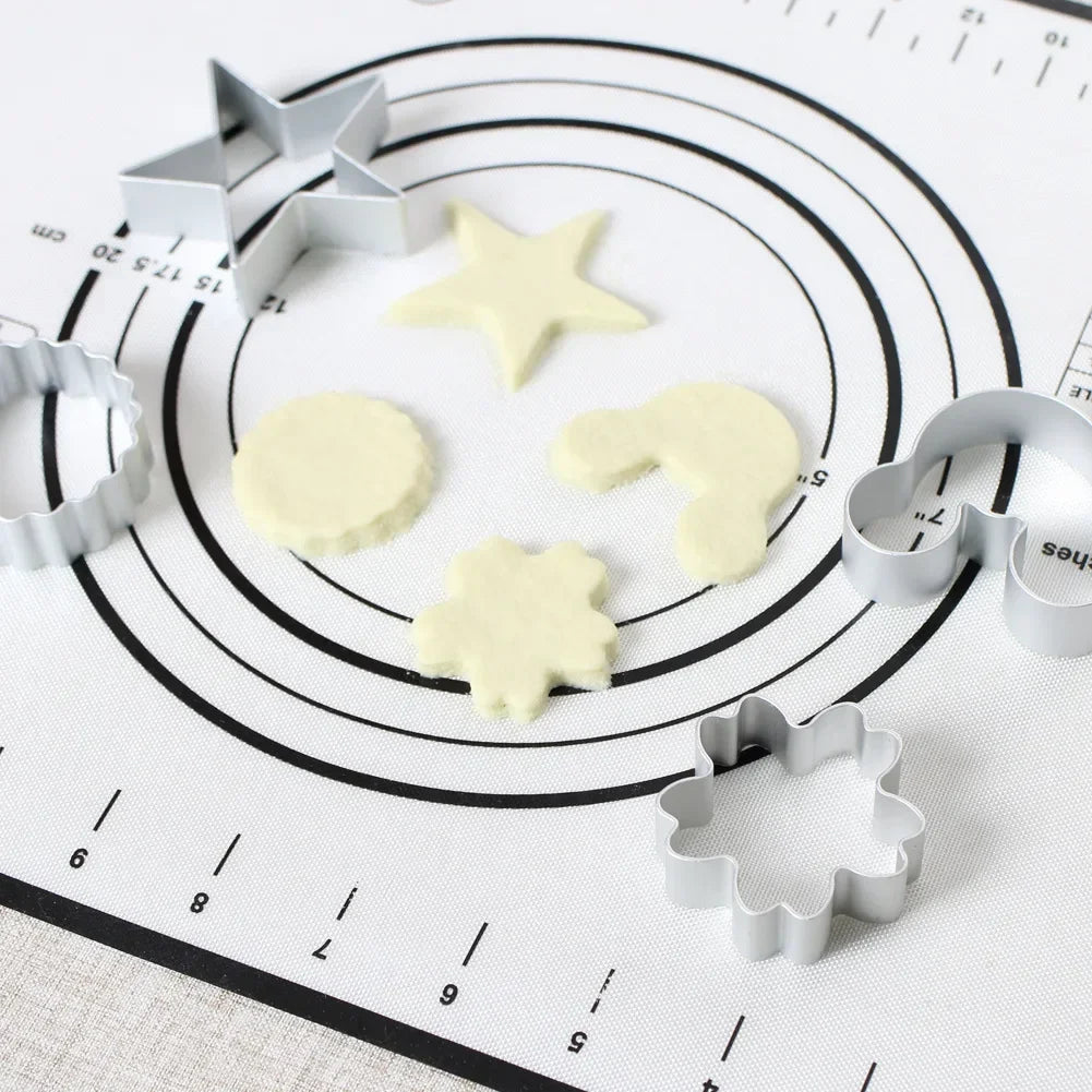 Silicone Pastry Mat Non-Stick Baking Dough Rolling Mat 45×60cm
