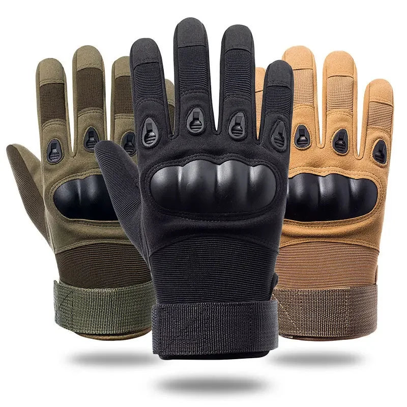 Tactical Hard Knuckle Fingerless Gloves – Combat & Shooting