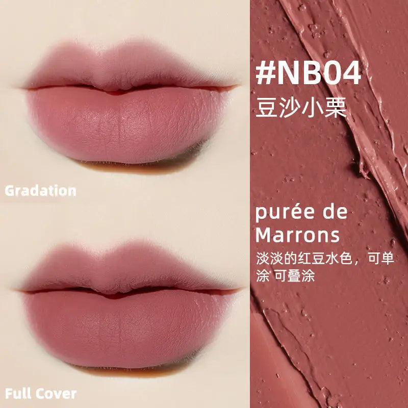 Double-Headed Matte Lip Tint & Gloss – Waterproof, Long-Lasting