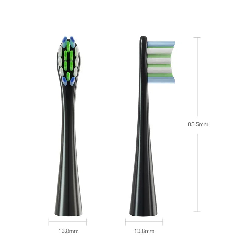 4-Pack Replacement Brush Heads for Oclean Sonic Toothbrush