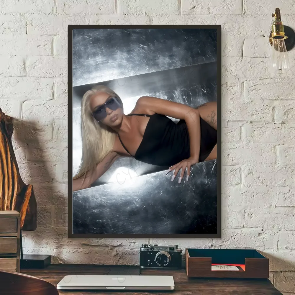 B-Bad G-Gyal HD Waterproof Wall Poster – Modern Home Decor Wall Art Poster Peaceful Pleasures Health and Wellness