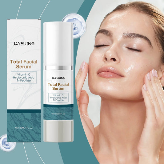 Hyaluronic Acid Essence Moisturize Firm Face Improve Uneven Dull Skin Tone Enhances Skin Repair Ability Anti-Aging Facial Serum Peaceful Pleasures Health and Wellness