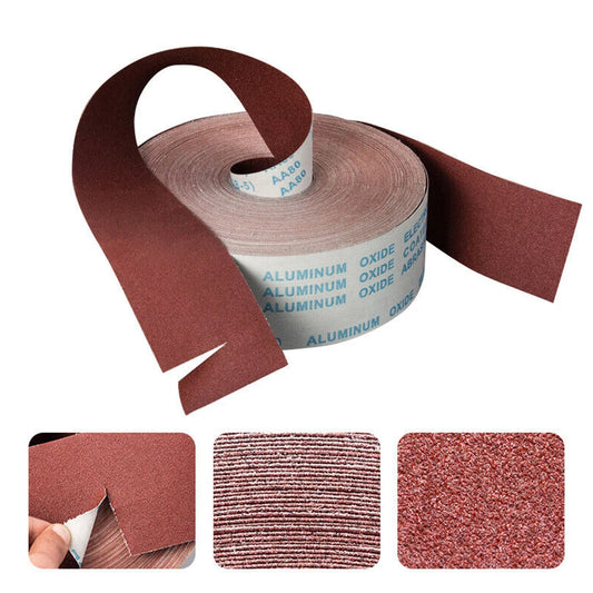 Sandpaper Roll Emery Cloth Sanding Abrasive Sheets 80 100 120 150 180 Peaceful Pleasures Health and Wellness 800 Grit