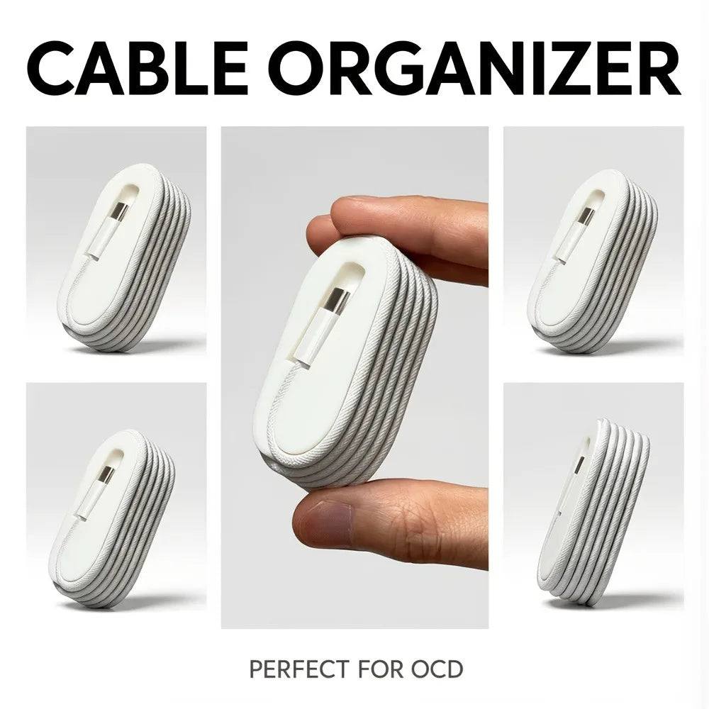 Cable Organizer Perfectly Suitable Apple 1-meter C-c Braided Data