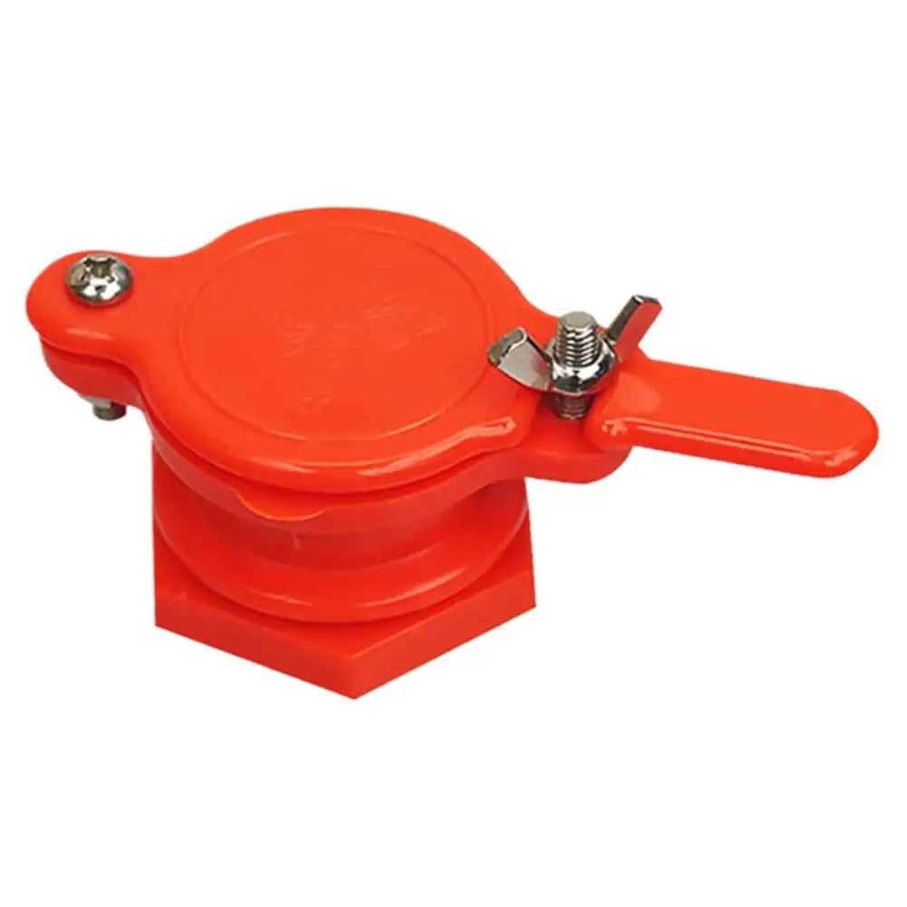 Bee Honey Faucet Gate Valve Extractor High-strength Nylon Flow Honey Mouth Healthy Safe Separator Beekeeping Tool Accessories Peaceful Pleasures Health and Wellness Red