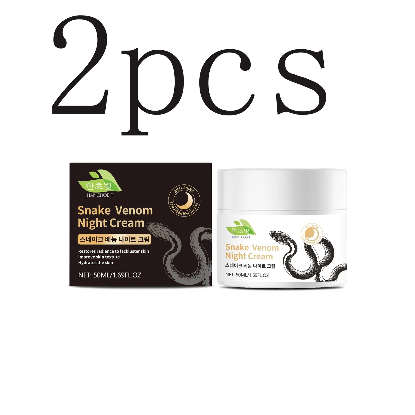 Snake Venom Night Cream – Deep Nourish & Smooth Skin | 50ml