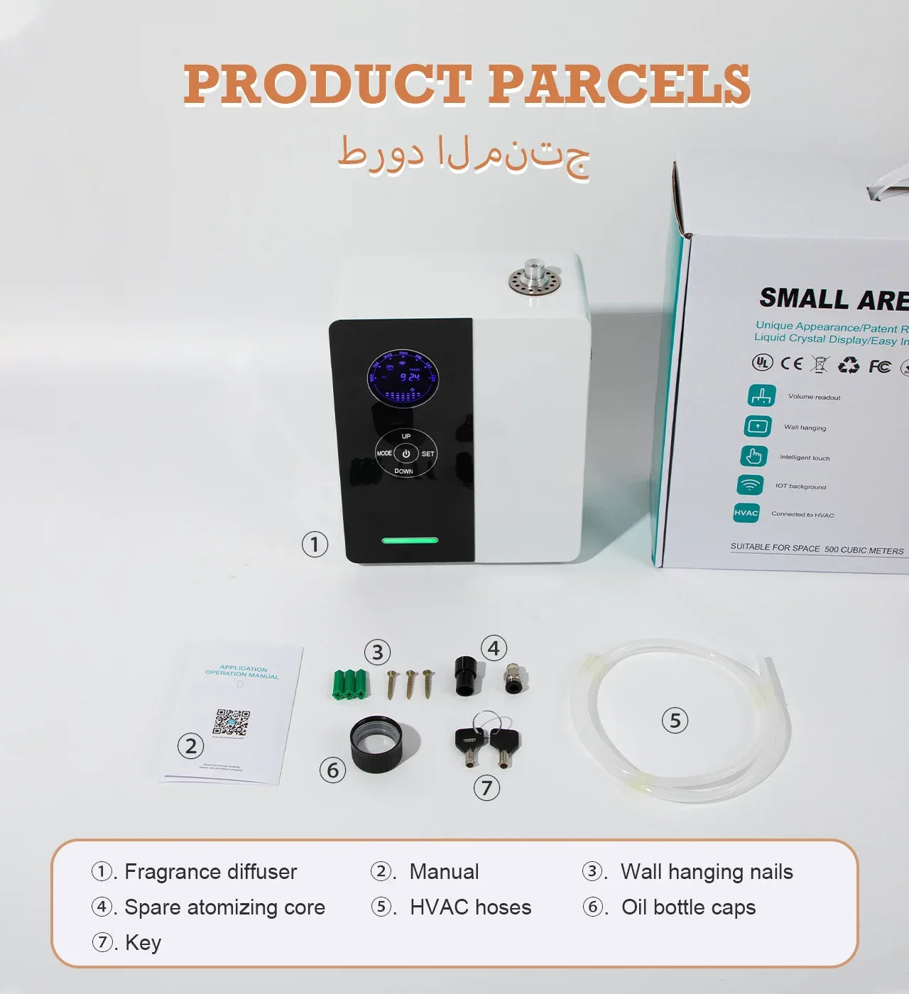NAMSTE WiFi Scent Diffuser – 1,200 Sq Ft HVAC Smart Home Peaceful Pleasures Health and Wellness
