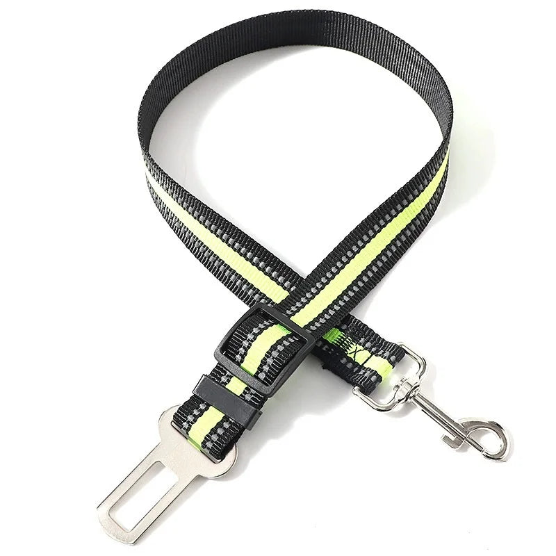 Adjustable Pet Car Seat Belt for Dogs & Cats – Safe Travel