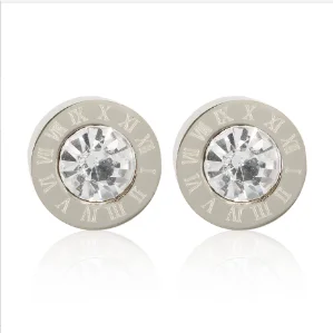 Women's Gold Hoop Earrings – 18K Stainless Steel, Waterproof