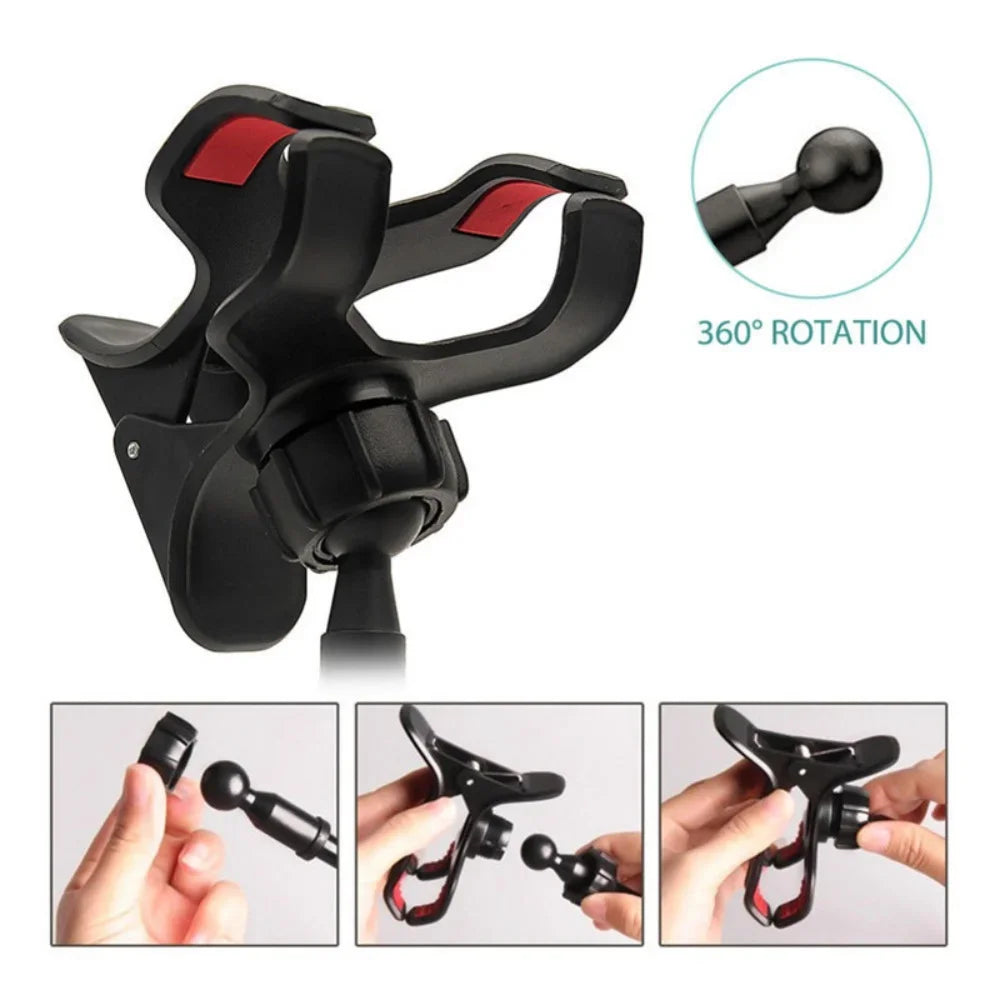 Universal Long Arm Phone Holder – Bedside & Desktop Clamp Stand
