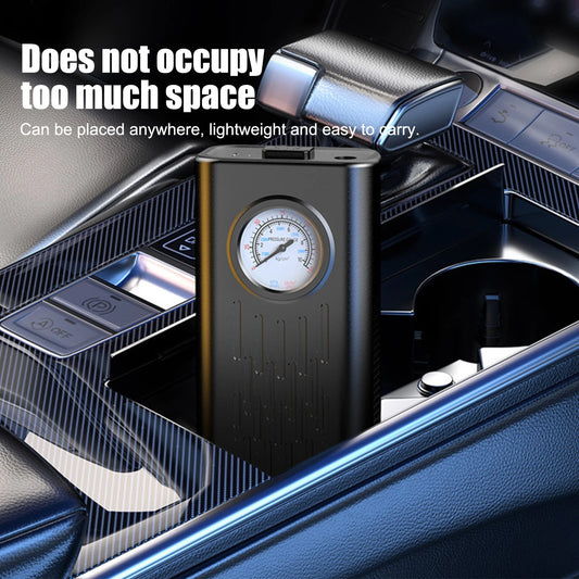 Cordless Portable Tire Inflator | Pointer Gauge Air Compressor Cordless Tire Inflator Peaceful Pleasures Health and Wellness