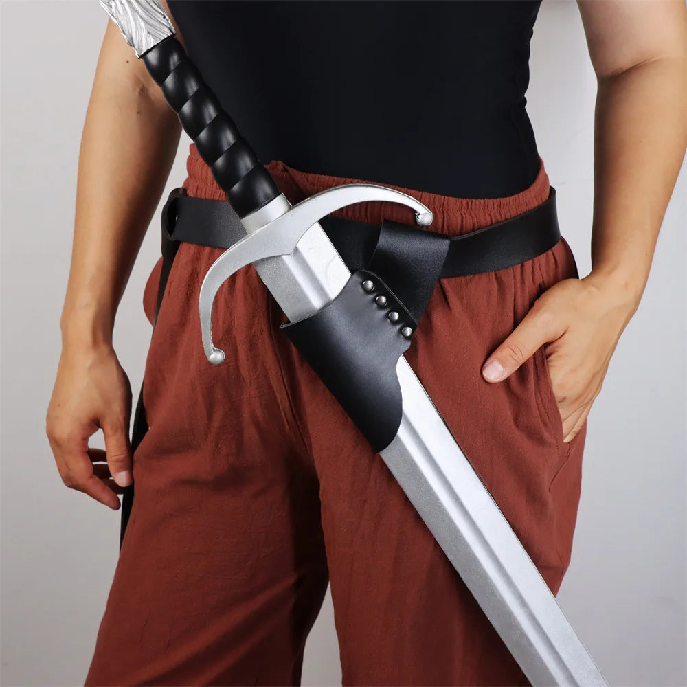 Medieval Leather Scabbard Renaissance Viking Knight Halloween Cosplay
