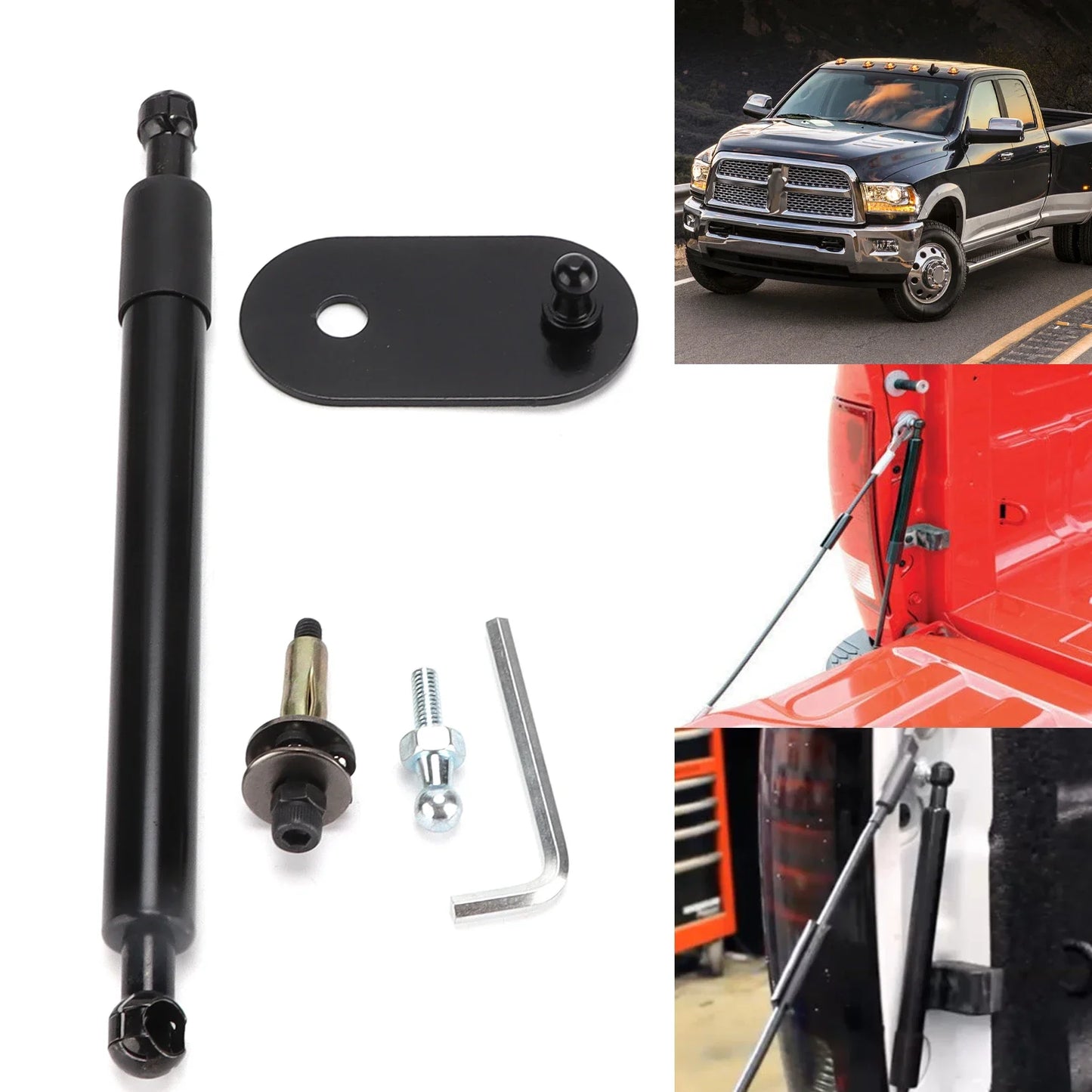 Rear Tailgate Damper Slow Down Support Rod Dodge 1500 2500 3500