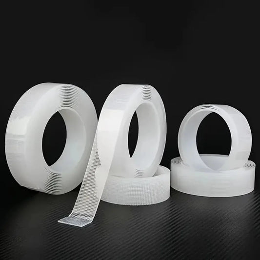 Clear Double-sided Nano Tape Ultra-strong Adhesive Waterproof Extra Peaceful Pleasures Health and Wellness