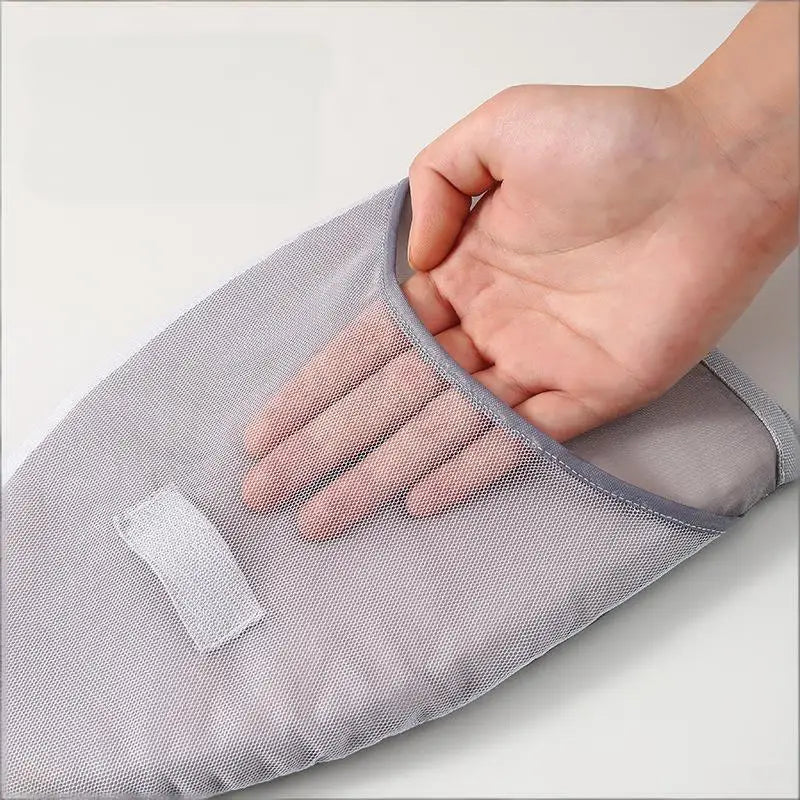 1pc Mini Fabric Handheld Ironing Board for Small Space Ironing with Gloves Perfect for Dorm Apartment Travel Quick Use Peaceful Pleasures Health and Wellness
