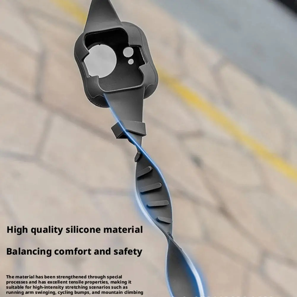For Insta360 GO Ultra Strap Strap Strap, Silicone Adjustable Protective Cover, Sports Camera Accessories Peaceful Pleasures Health and Wellness