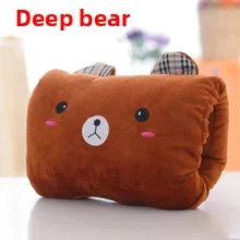 Body Pillow Memory Foam, Orthopedic Cervical Pillow for Neck Pain Relief, Home Sleeping Travel Pillows Support, Decorative Peaceful Pleasures Health and Wellness Deep bear
