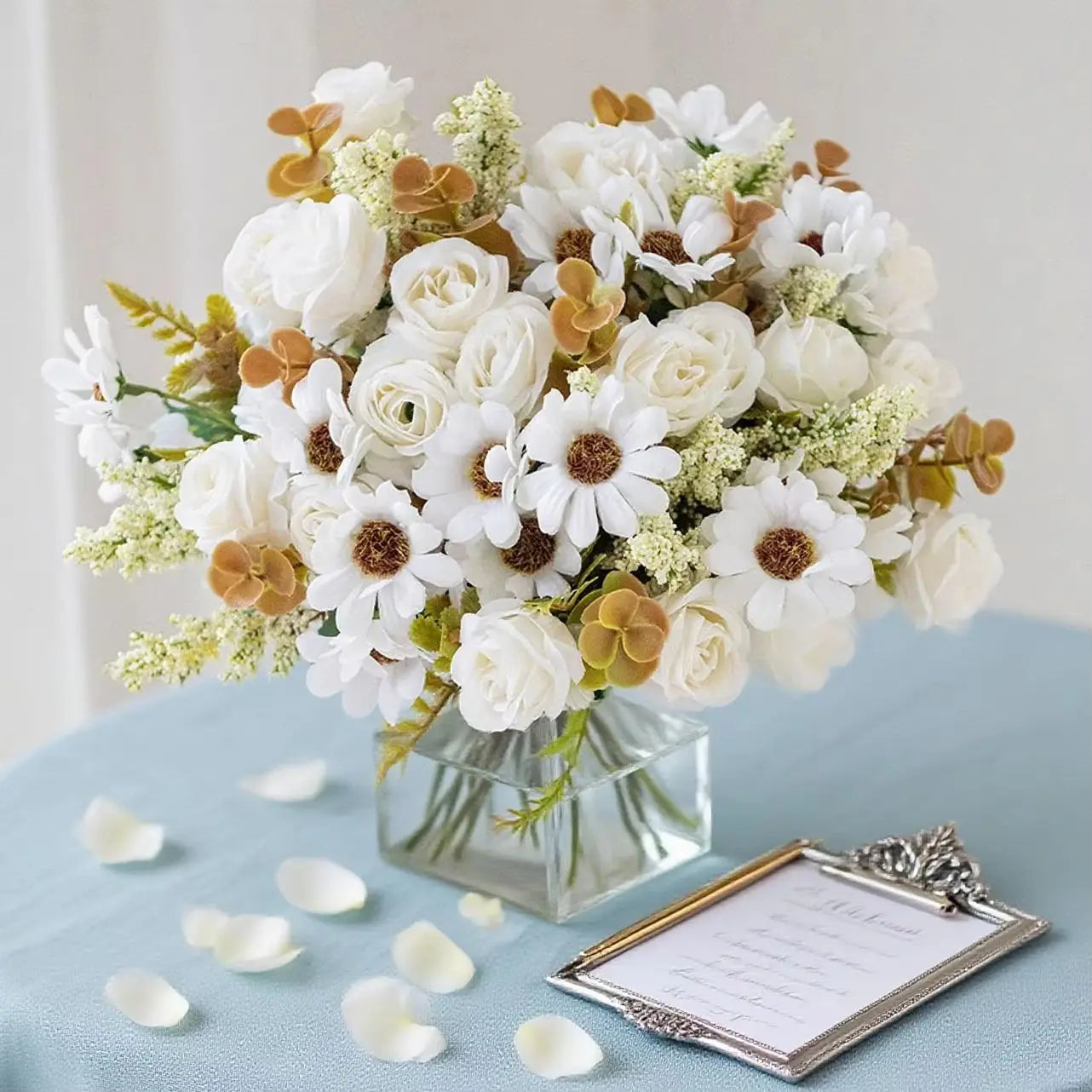 Silk Rose Artificial Flowers | Wedding, Home & Valentine's Décor