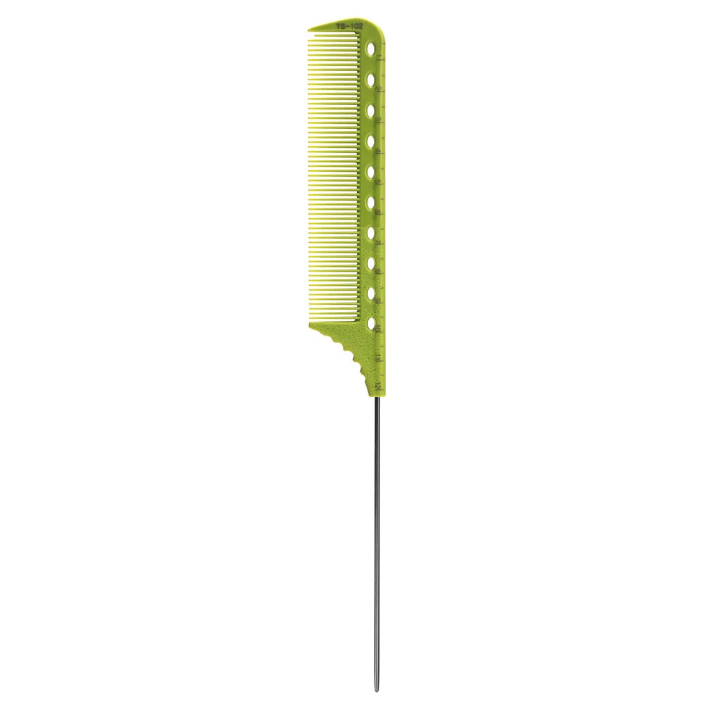 1/9Pcs Professional Hairdressing Scale Comb Barber Styling Set Hair Styling Heat Resistant Cutting Comb Styling Tools Peaceful Pleasures Health and Wellness I