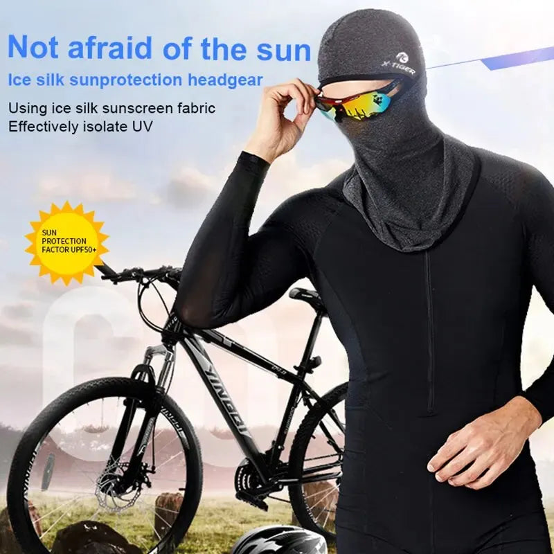 X-TIGER Cycling Neck Gaiter Face Scarf – UV & Sweat Protection