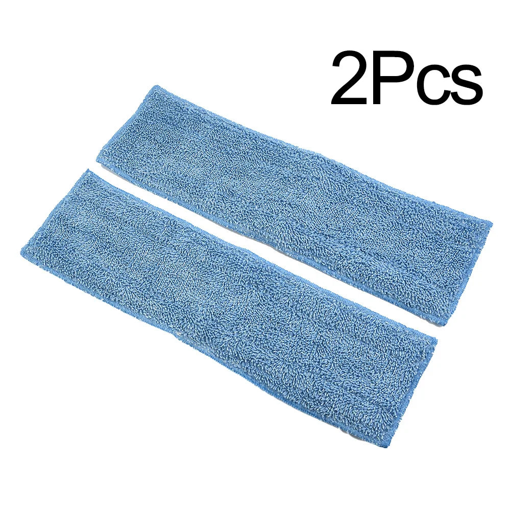 2-Pack Microfibre Mop Cloths for Polti Moppy Steam Cleaner