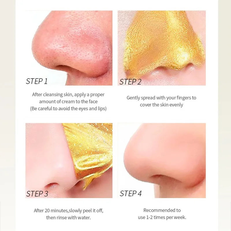 TVLV Gold Collagen Peel Mask – Brighten & Moisturize Skin